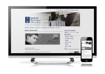 business website design Bailey Monument