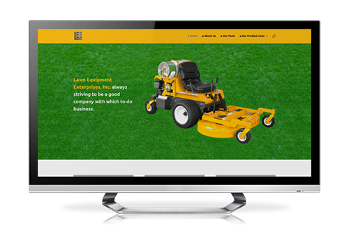 business website design Lee Outdoor Power